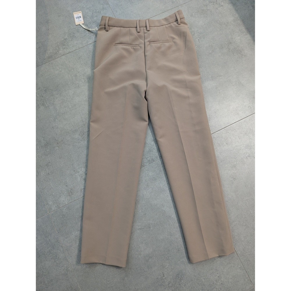 NWT Black Tape Womens Camel Tan Straight Leg Dress Pants Trousers Size S - Picture 7 of 9